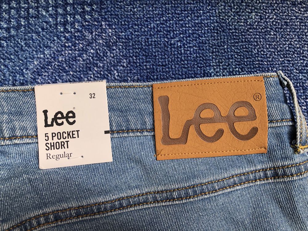 НОВИ Lee 5 Pocket Short ОРИГИНАЛНИ мъжки къси дънки - 32