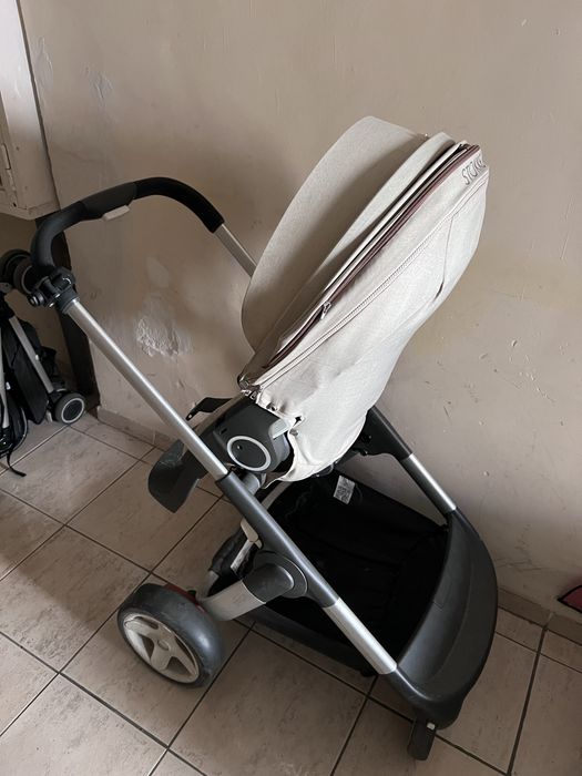 Коляска stokke  с большой козинкой