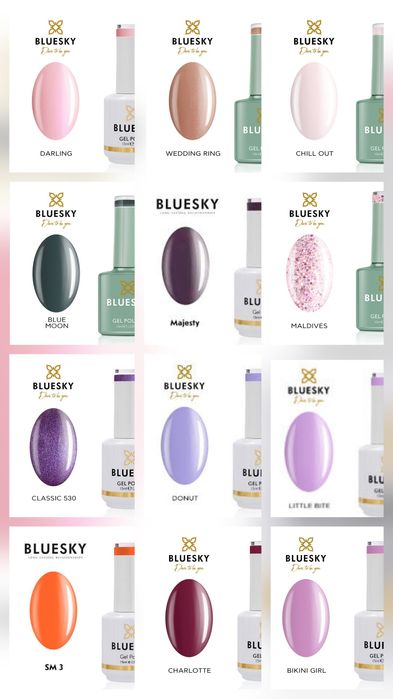 Гел лакове Bluesky