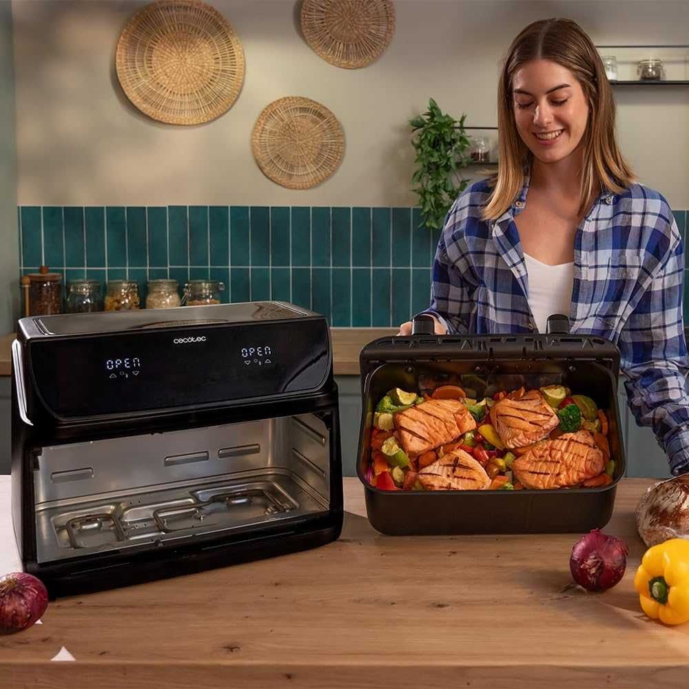 Фритюрник с горещ въздух Cecotec Cecofry&Grill Duoheat 10000 10L