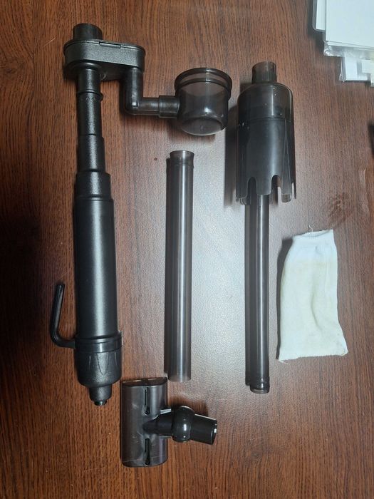 Сифон за почистване на аквариуми с батерия