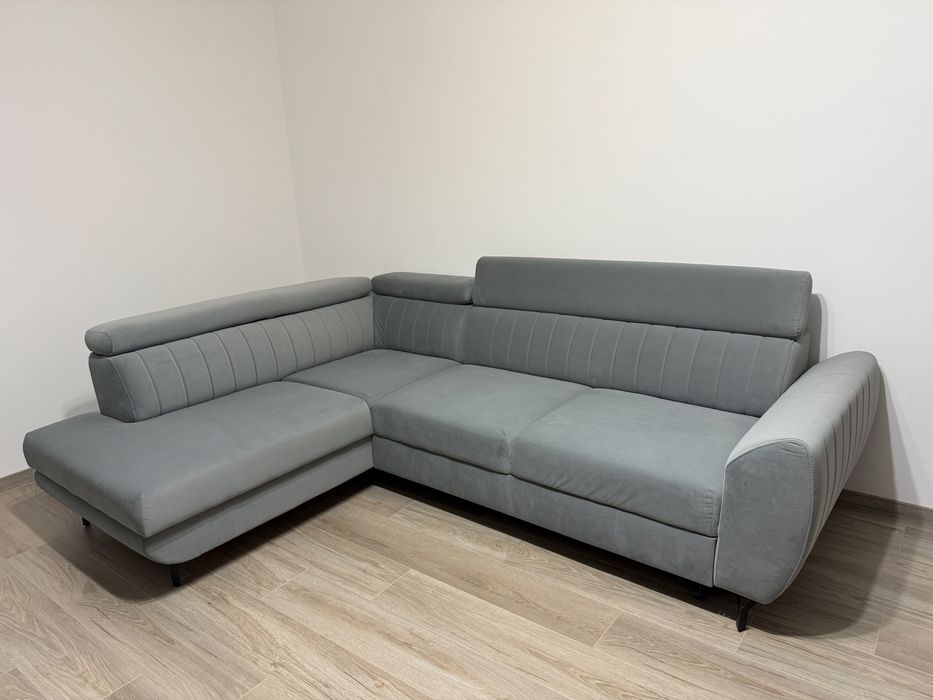 Coltar extensibil Grey