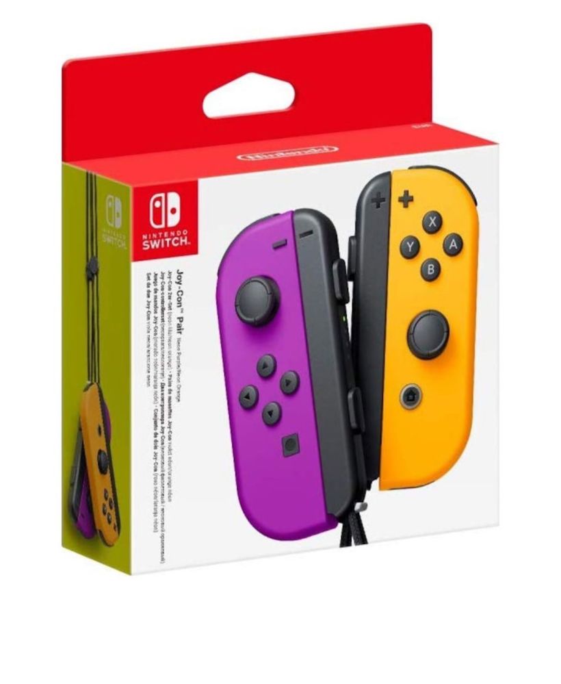 Controller Nintendo Switch Joy pentru Con Pair Purple/Orange Nou