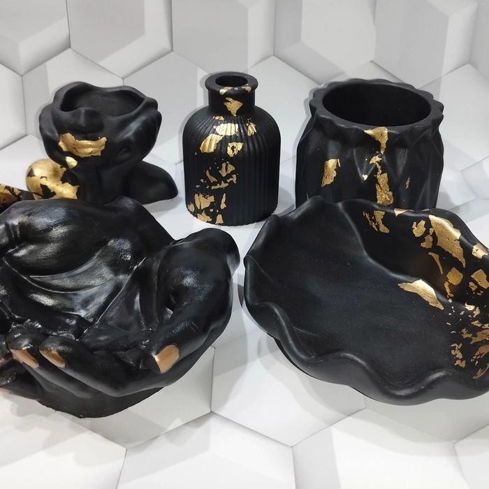 Декорации для дома и офиса из гипса от 500 тг