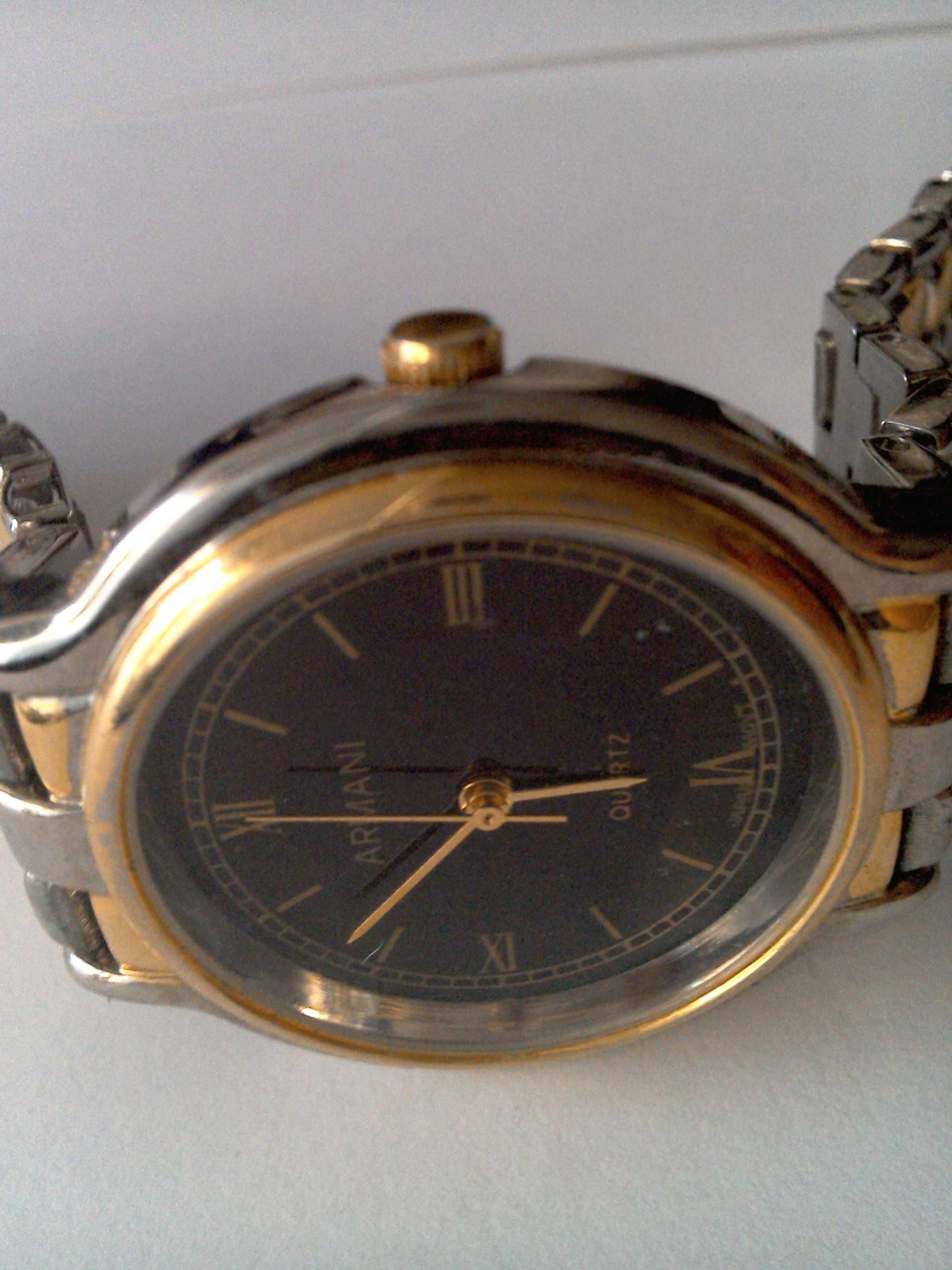 Ceas Armani - oţel inox placat aur în două culori 32 cc
