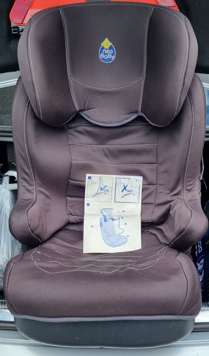 Vand scaun auto reglabil 4-12 ani, 100-150 cm, 15-36 kg.