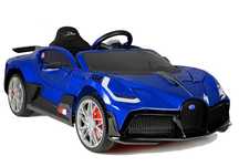 Masinuta electrica Buggati Divo 2x45W 12V PREMIUM #Albastru