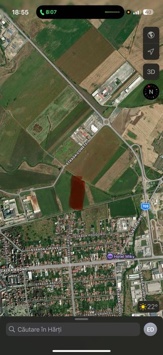 Teren de inchiriat Arad