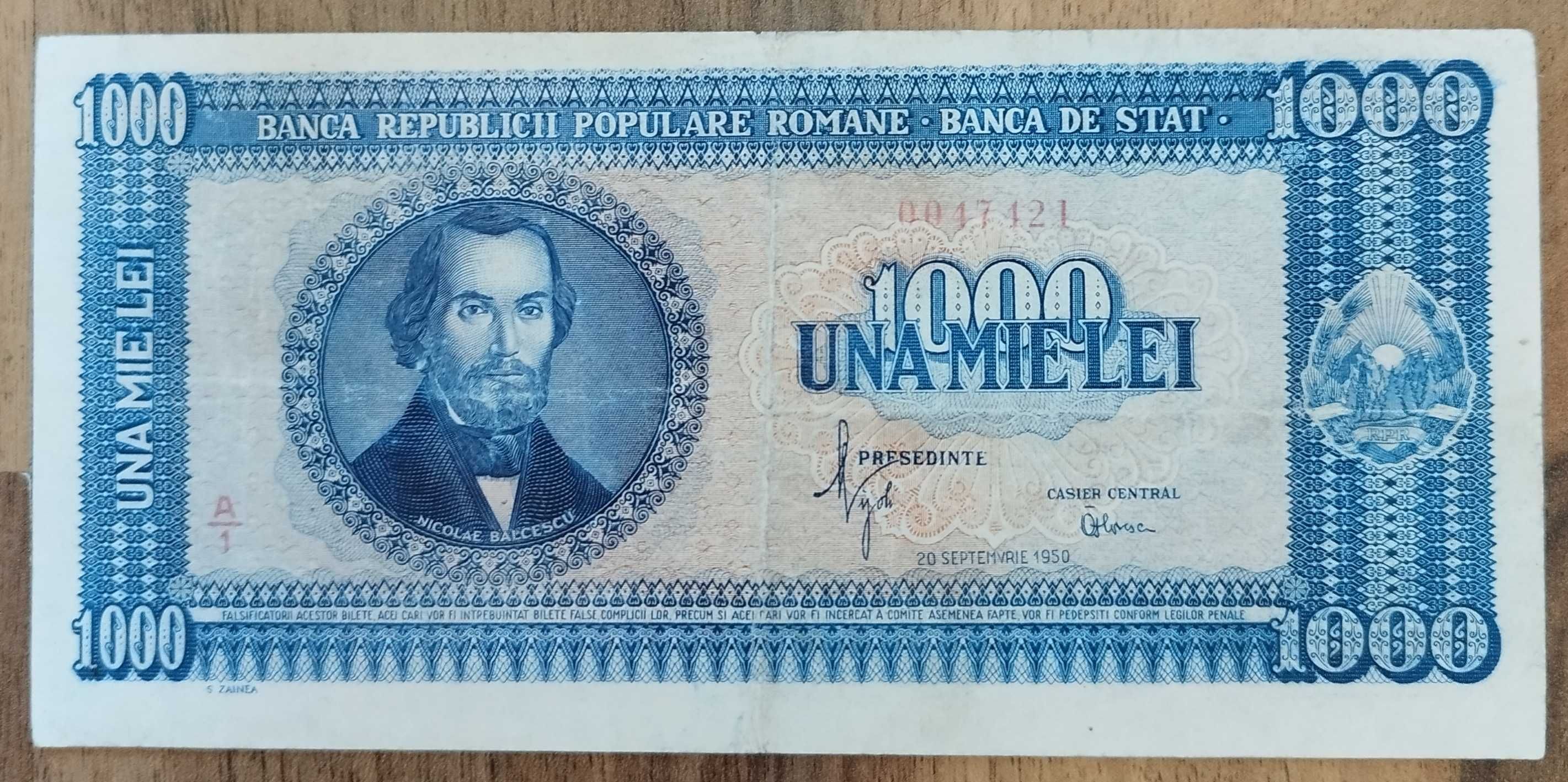 VÂND bancnote românești