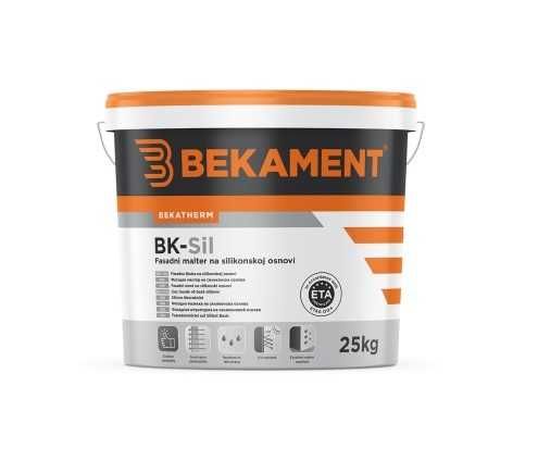 Силиконова фасадна мазилка - BK-Sil - BEKAMENT на ЕДРО и ДРЕБНО