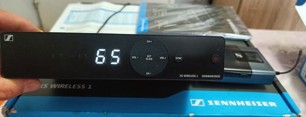 SENNHEISER Безжично за инструмент+ SENNHEISER микрофон за духови