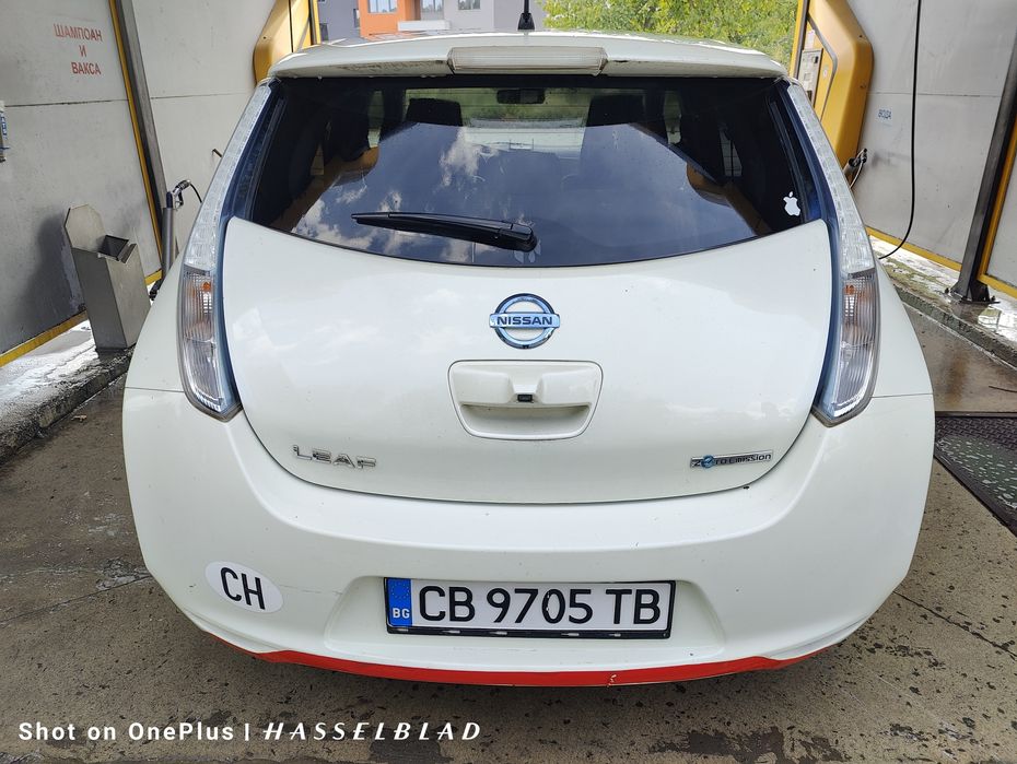Nissan Leaf 50 Kw пробег 400 км нова батерия electric eco zero emissio