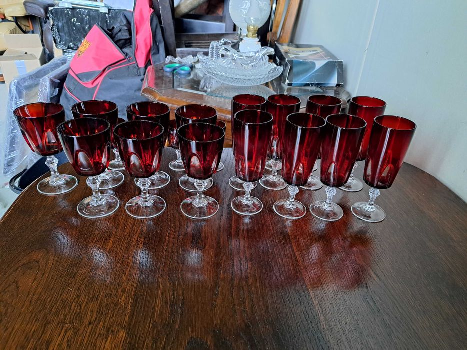 Кристални чаши от френско стъкло