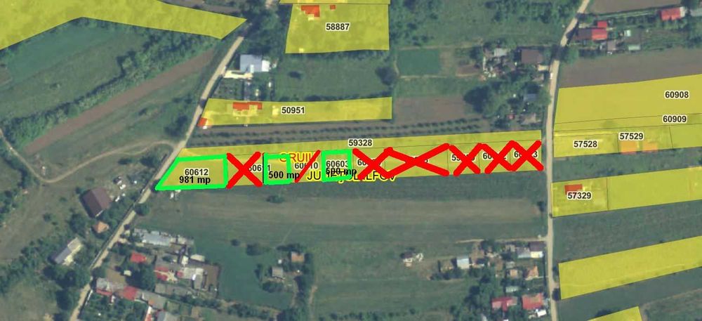 Teren intravilan zona lacului Snagov, curent, asfalt, gaz, 18990 euro