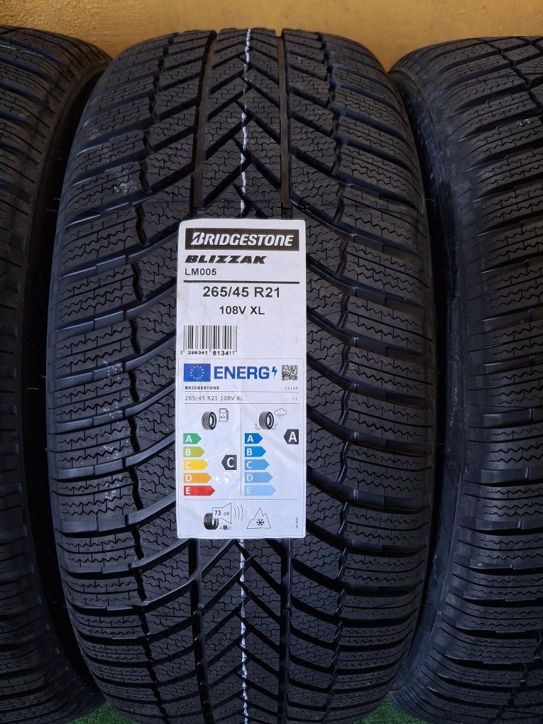 265 45 21 Bridgestone DOT 2024 iarna NOI