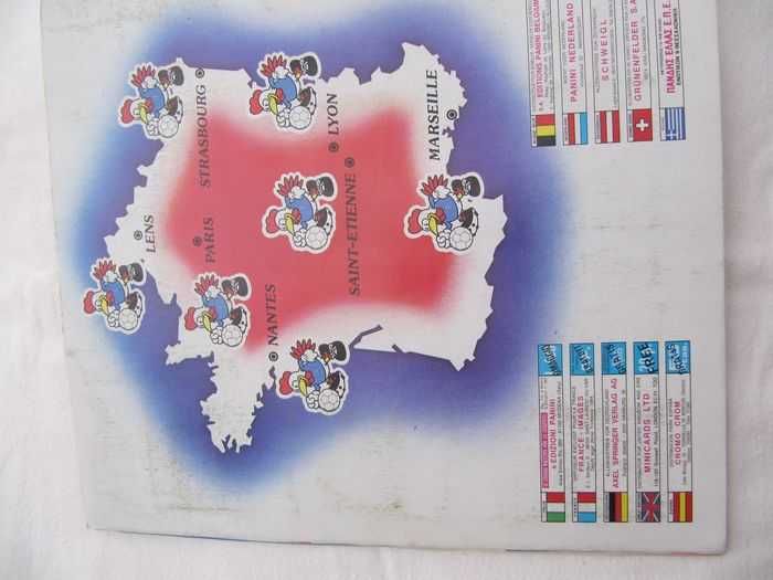 Panini Album Euro 1984 complet 100%