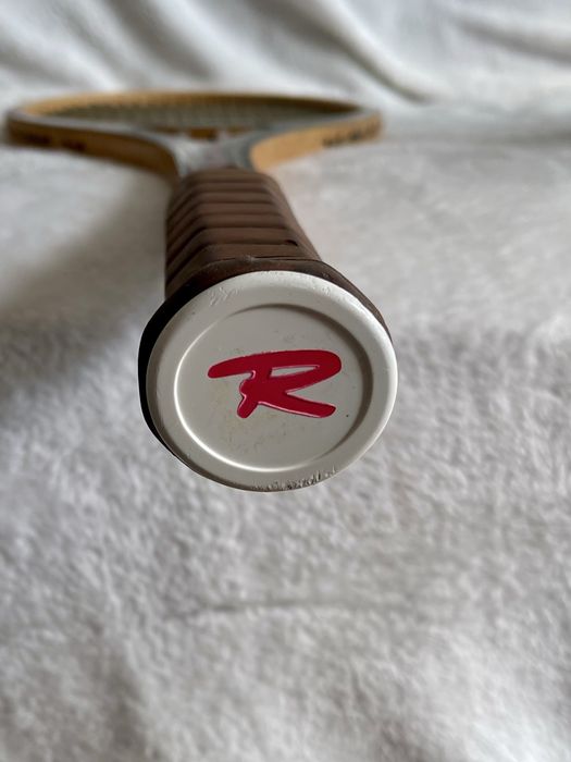 Rossignol дървена ретро тенис ракета Росиньол