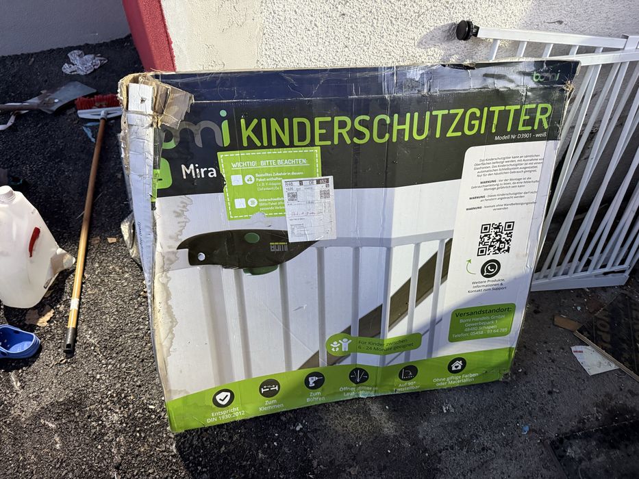 Преграда за стълба за бебе/дете 175 см.