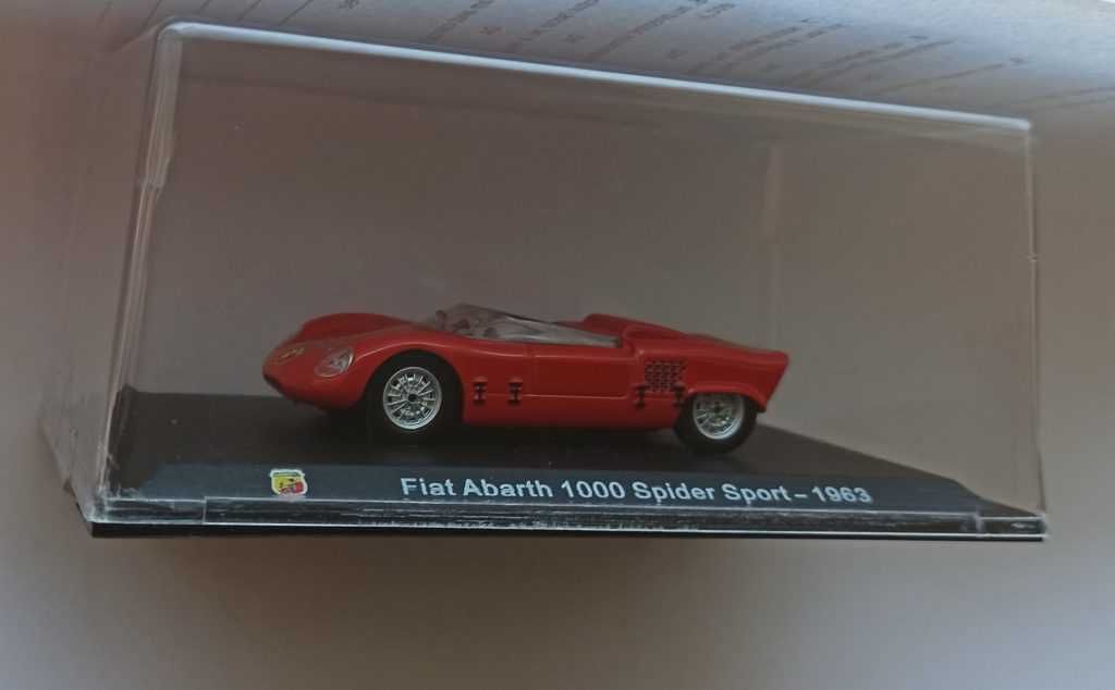 Macheta Fiat Abarth 1000 Spider Sport 1963 - Metro 1/43