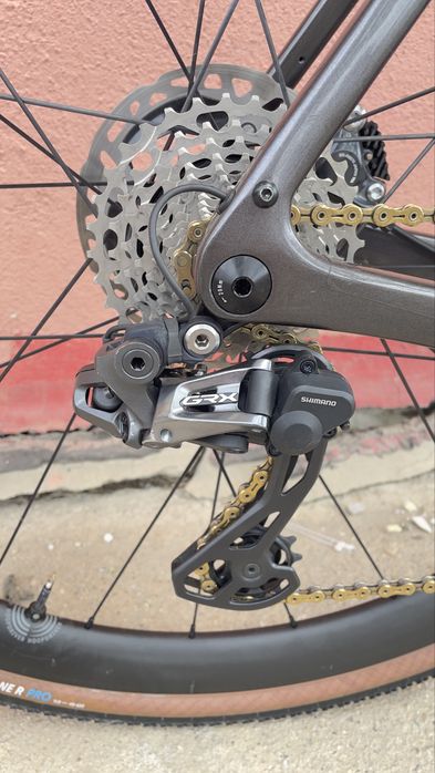 Cyclocross gravel cursiera Pearson disc grx di2 roti carbon