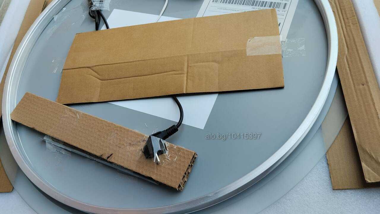 LED огледало за баня кръгло 80 см