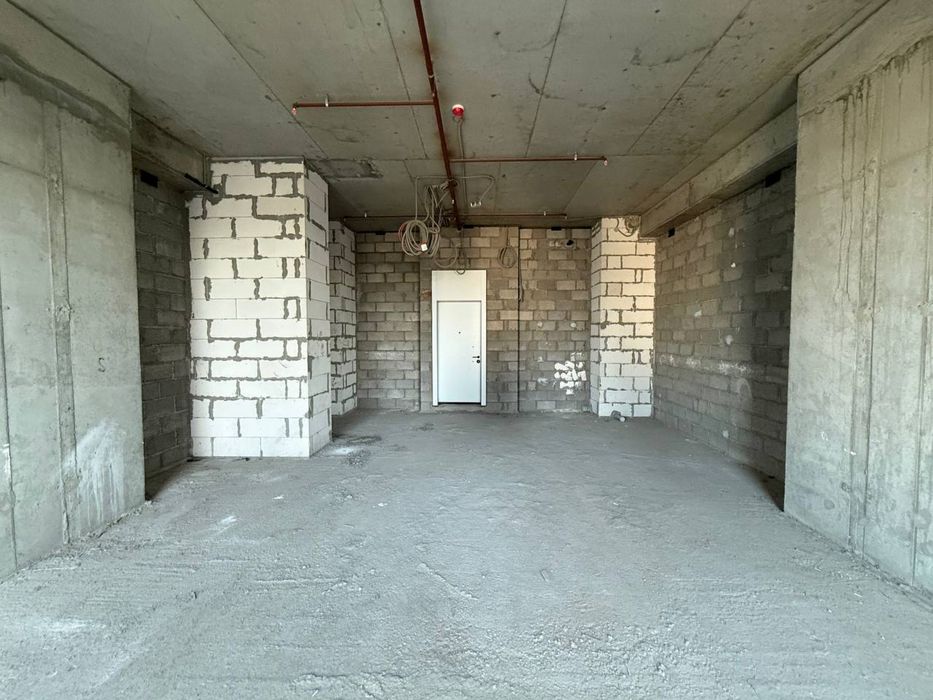 Новостройка Nest One Блок-А 3 комнатная 8 этаж, 52м2. Коробка