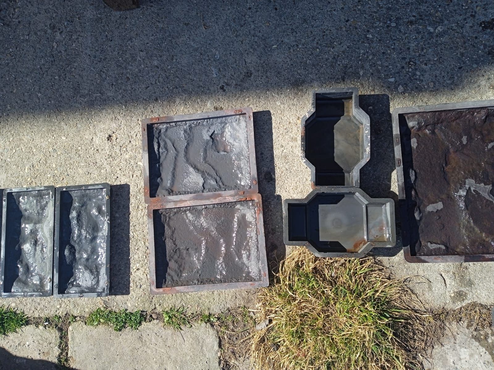 Matrite forme pavaje pavele placi din ABS pt beton și ipsos 0773 /903/