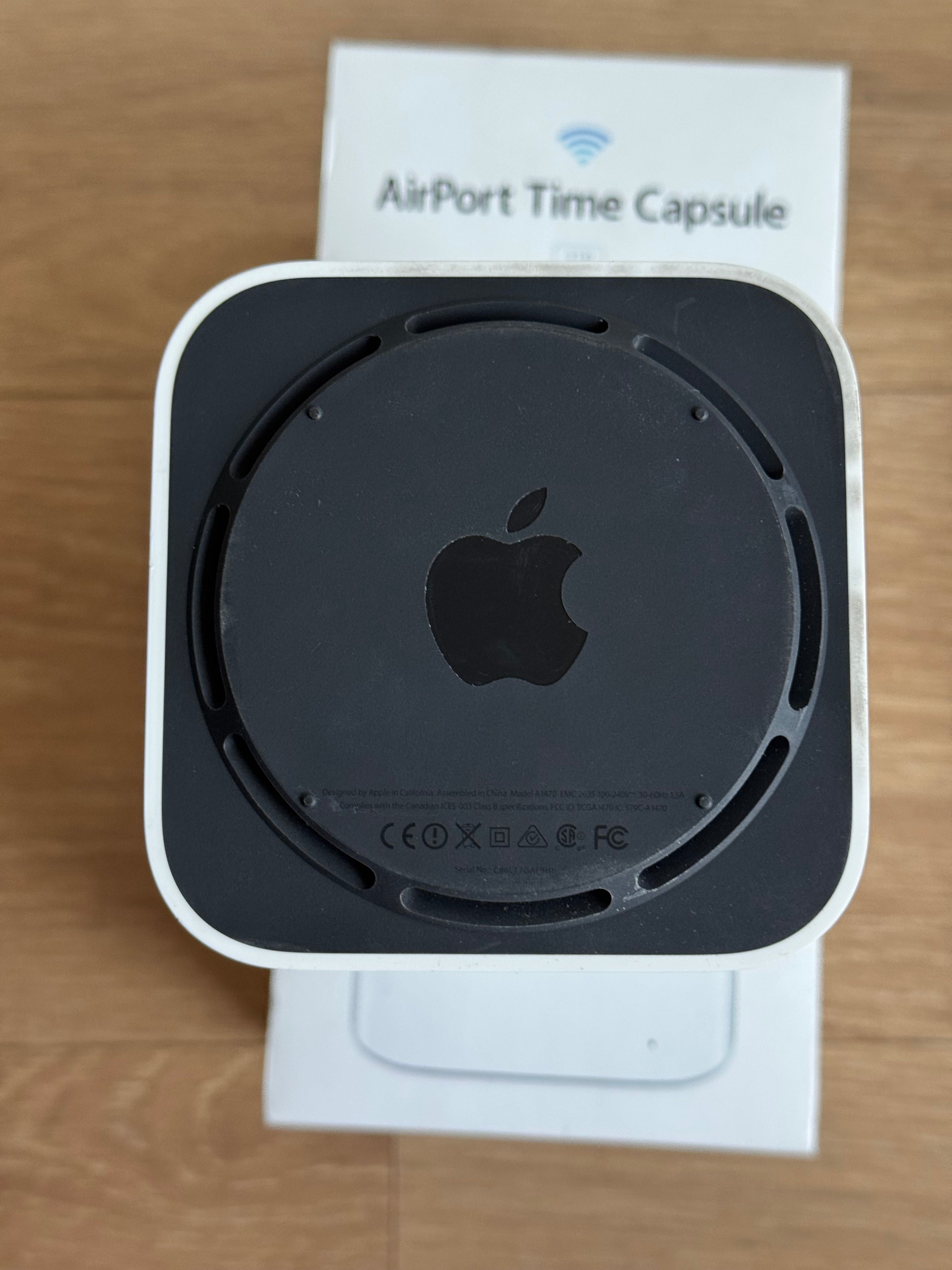 Гигабитов рутер Apple AirPort Time Capsule 5GHz A1470 b/g/n/ac