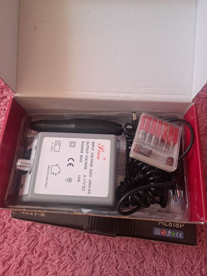Lampa uv ptr unghii si pila electrica unghii