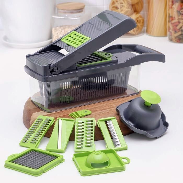 Овощерезка.Ручная многофункциональная овощерезка Veggie Slicer