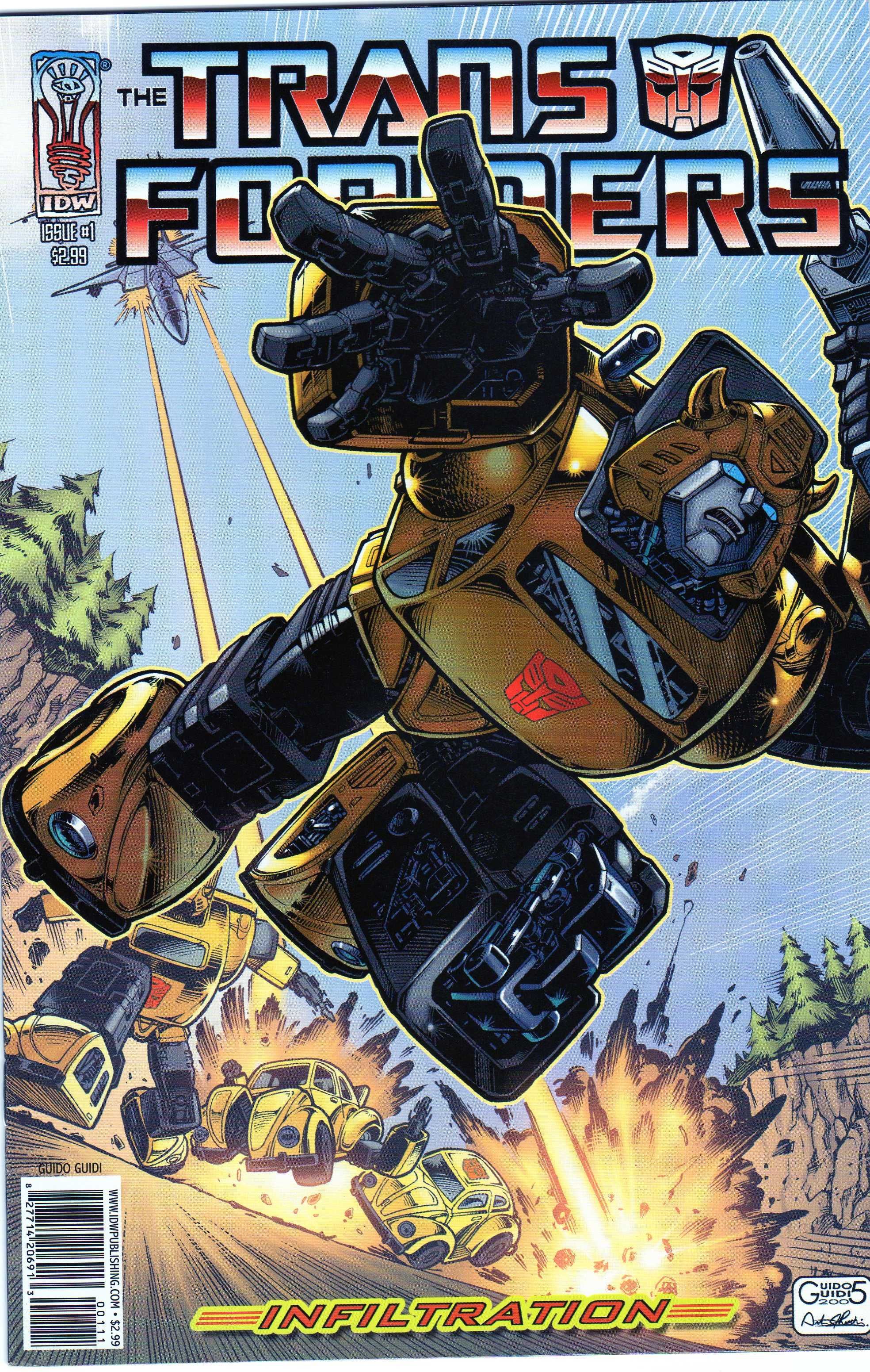 Transformers #1 Infiltration Devastation Transformers vs. G. I. Joe