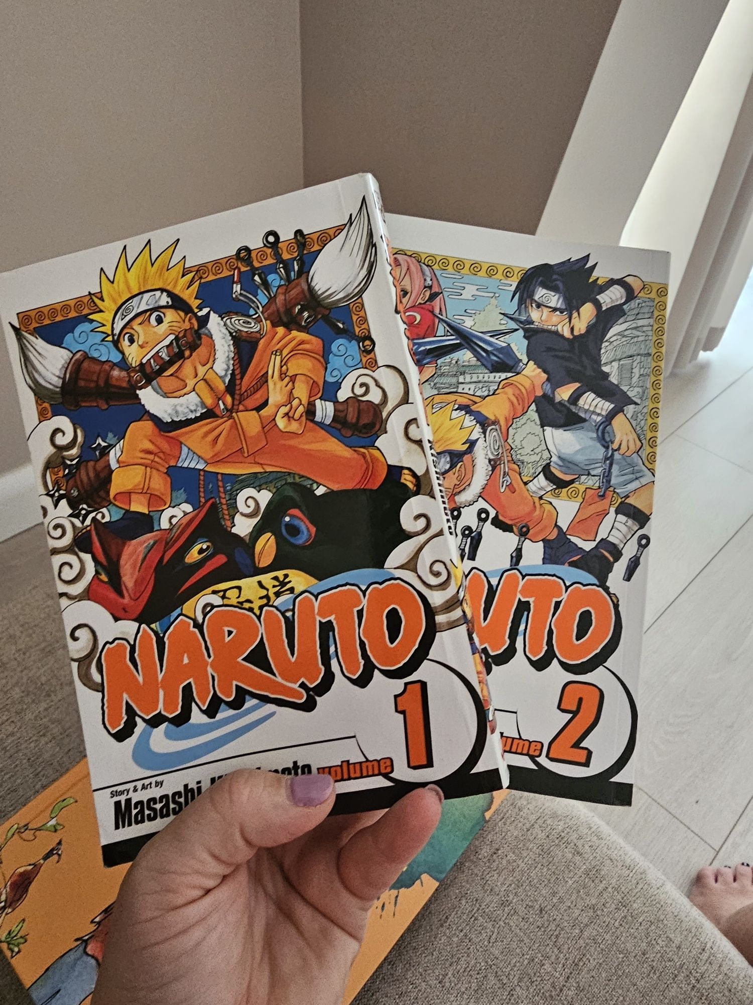 Vând din seria de carti copii, Naruto 1&2