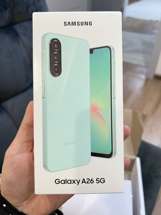 Продам Samsung A26, 128 ГБ зеленый абсолютно НОВЫЙ