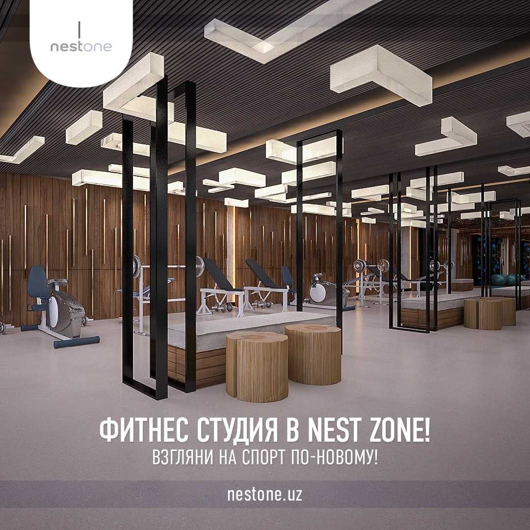 ЖК “Nest One“ 2-к. кв. 58м2  21/51 эт.     #RR13