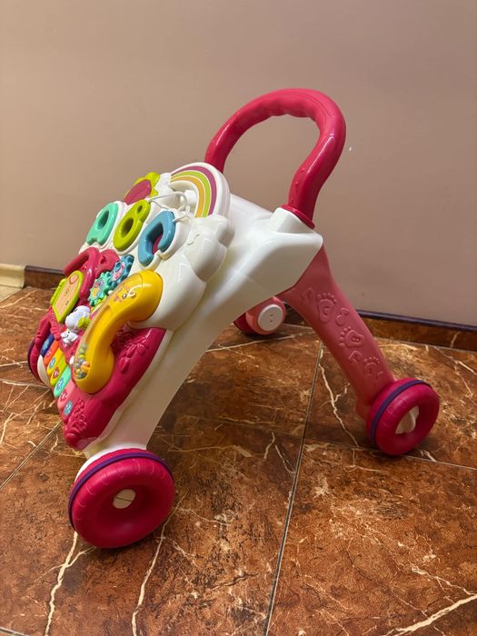 Проходилка Walker Baby 4 in 1,  розова