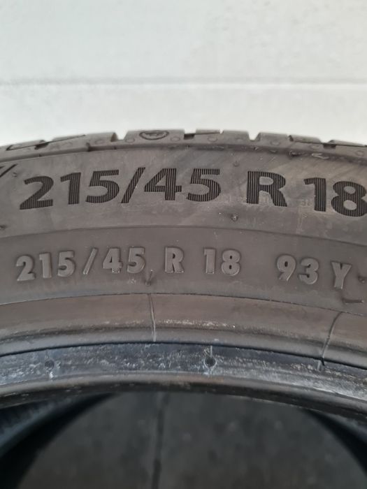 Летни гуми 2 броя BARUM Bravuris5 215 45 R18 дот 4421