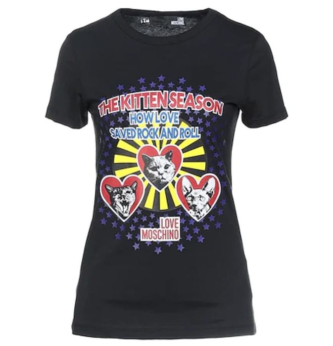 Tricou original LOVE MOSCHINO marimea M L eticheta