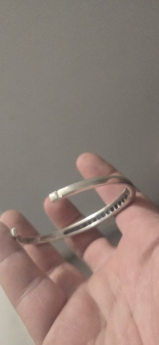 Brățară din argint cu safire