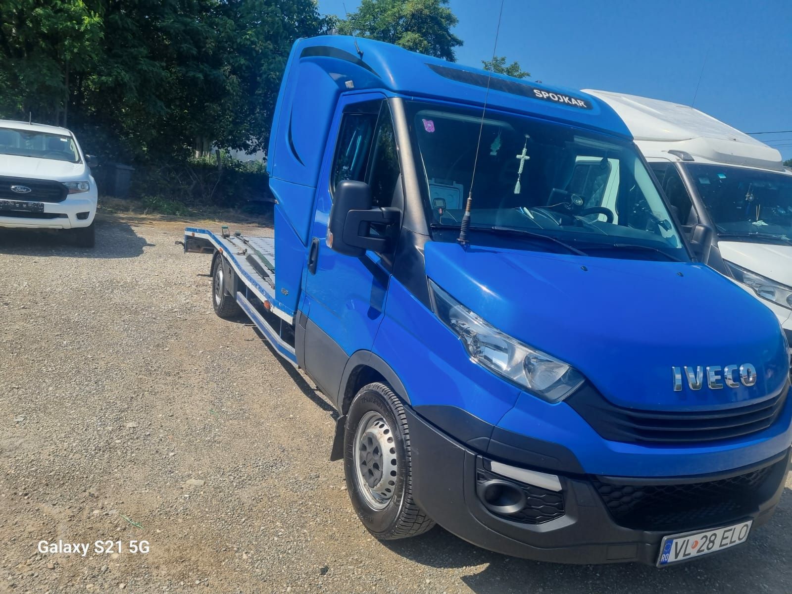 Autoplatforma Iveco 3.0 e6 2018 Tahograf nou