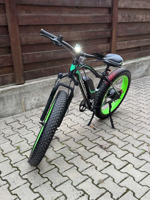 Bicicletă electrică MO1 Kayoba E-FAT – 26x4.0 – Asistare la pedalare