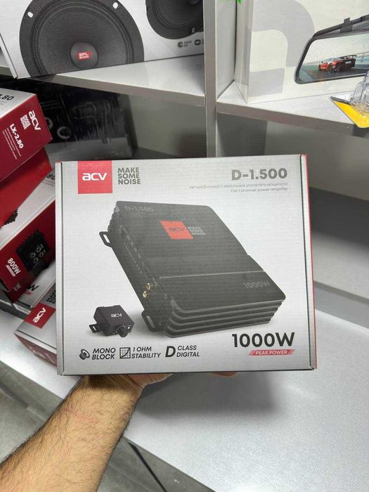 ACV D-1.500 усилитель  | Naqd yoki Muddatli to‘lov AutoNovaUZ
