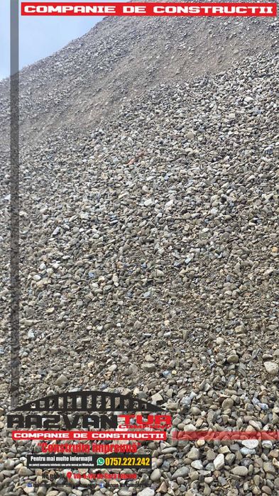 Piatra concasata 0-30 Terasament / drumuri / parcari