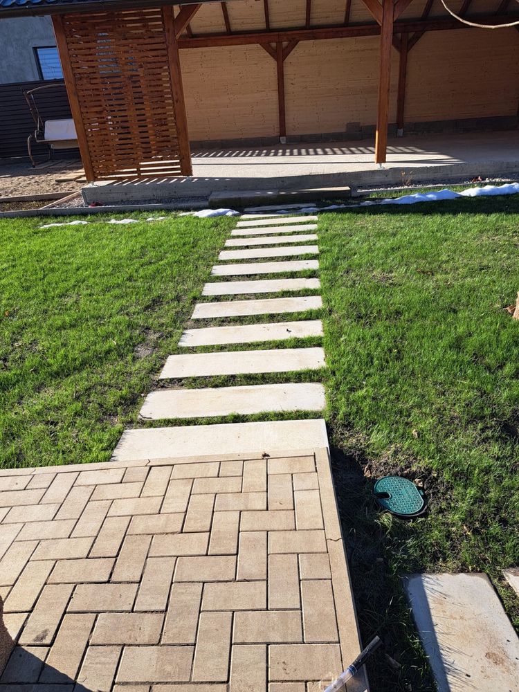 Pavaj Modern ,Dale beton armat,prefabricate beton ,scari beton