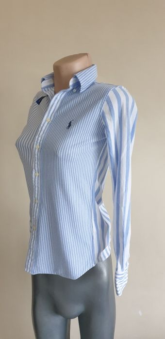 POLO Ralph Lauren Oxford Knit Pique Cotton XS НОВО ОРИГИНАЛ Дамска  Ри