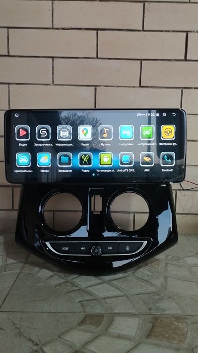 Магнитола для Spark 8-4 ядер 4/64г 12.3дюйм новая сим карта 2К экран