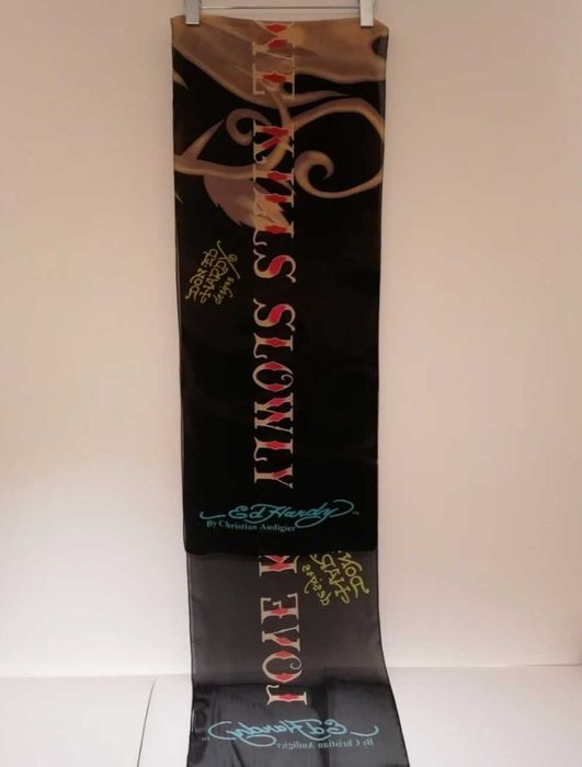 Esarfa Ed Hardy 'Love kills slowly'