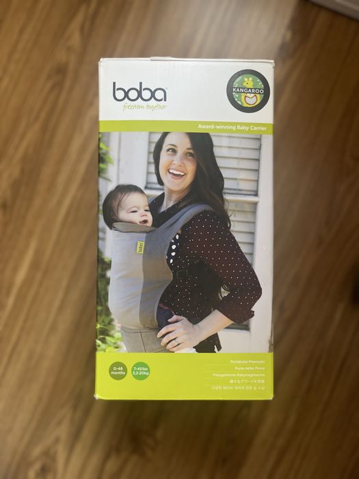 Ергономична раница за бебеносене boba