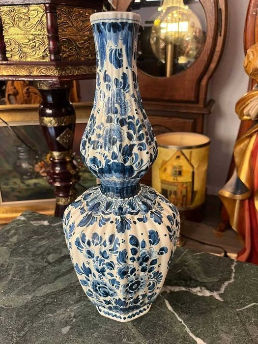 Vază Delft Blue – pictată manual, Olanda