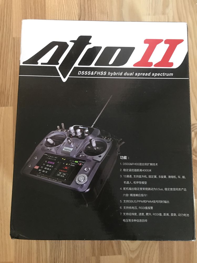 Telecomanda RC Radiolink AT10II + receptor, ca noua !!