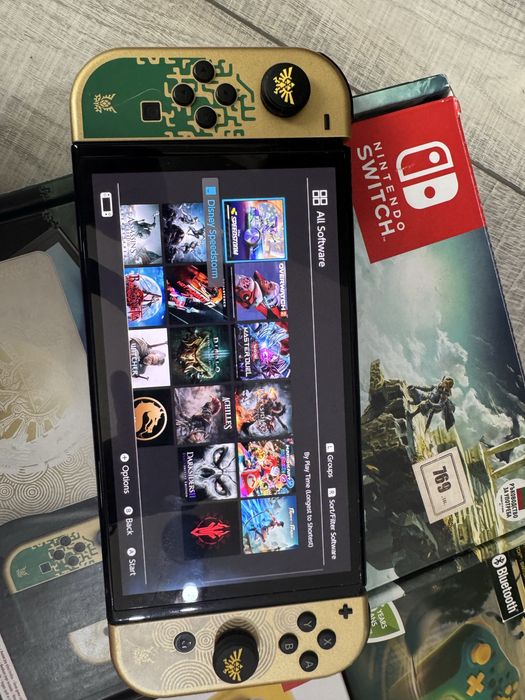Nintendo Switch Zelda Edition + игри ,Nintendo switch lite